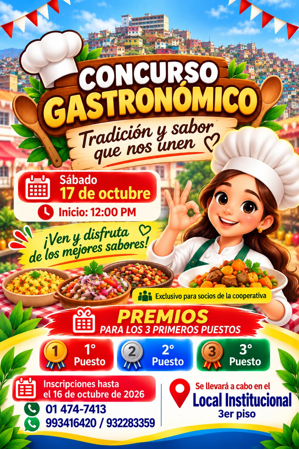 Concurso Gastronómico: Tradición y Sabor
