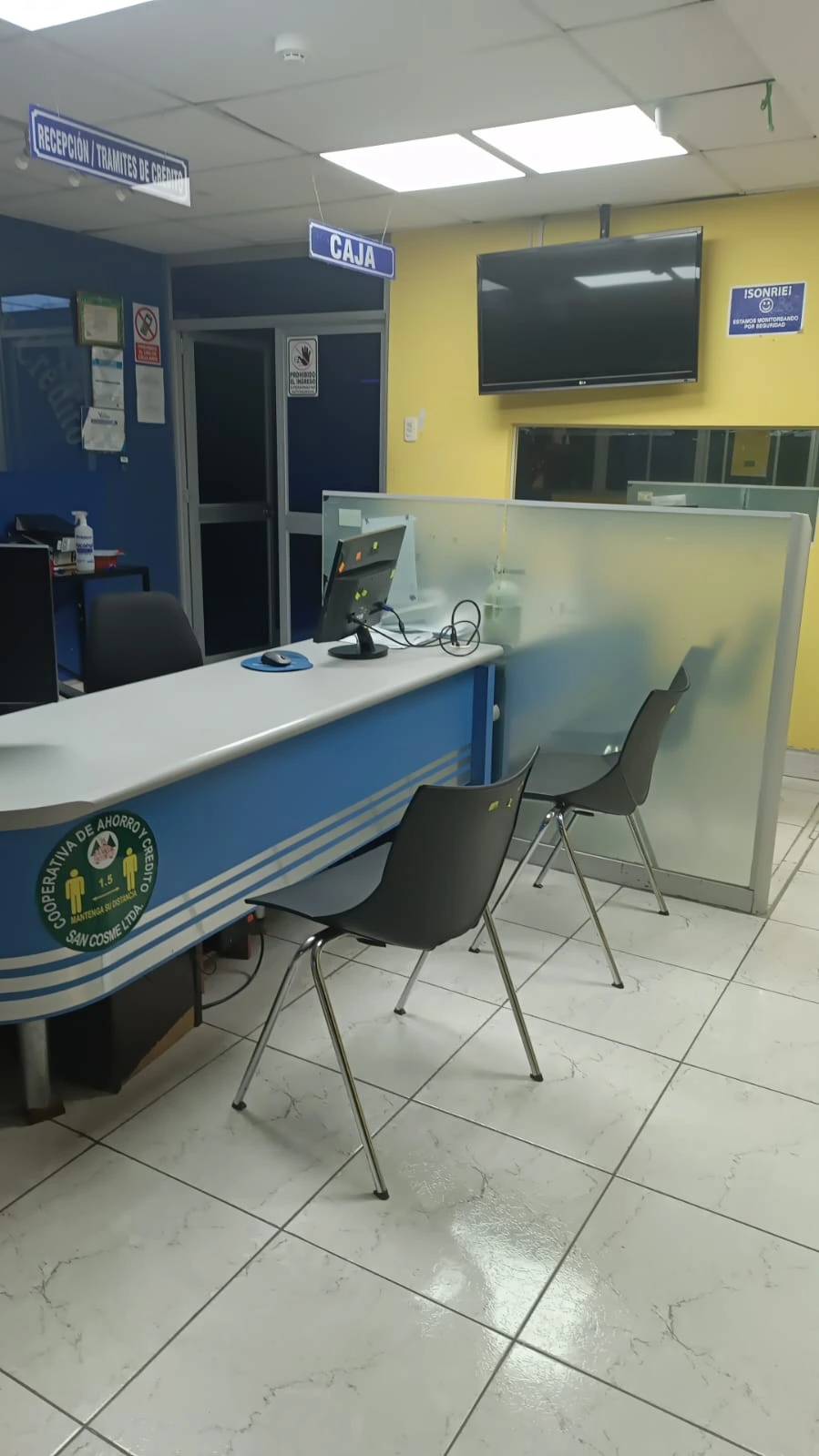 Oficina de la Cooperativa San Cosme